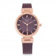 Alexandre Christie AC 2757 Rosegold Maroon LDBRDRE